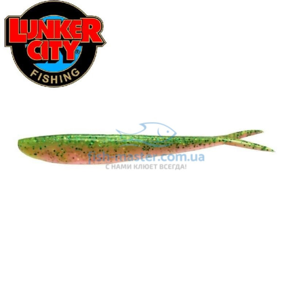 Silicone Lunker City Fin-S Fish 10/BG 5" #142