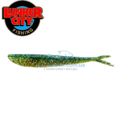 Silicone Lunker City Fin-S Fish 10/BG 5" #61