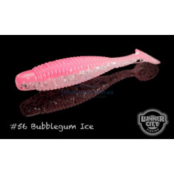 Силікон Lunker City Grubster 10/BG 2" #056 Bubblegum Ice