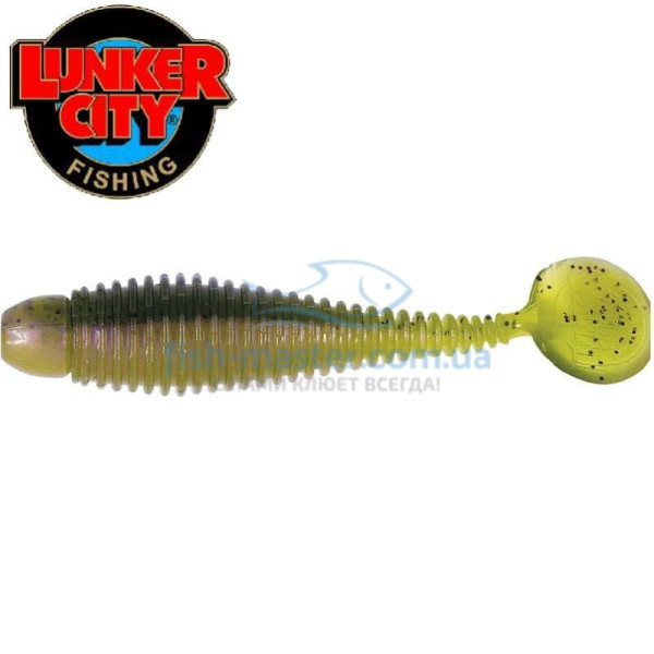 Силікон Lunker City Grubster 10/BG 2.75" #226 WATERMELON PRO PURPLE