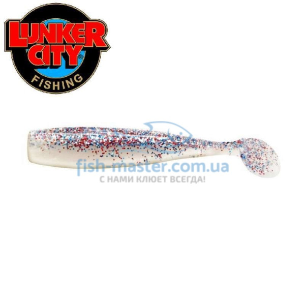 Силікон Lunker City Shaker 10/BG 3.75" #192 Firecracker Shad