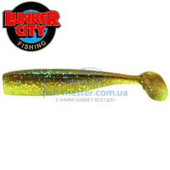 Silicone Lunker City Shaker 3/BG 8" #269 Motor Juice