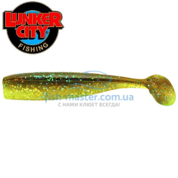 Silicone Lunker City Shaker 3/BG 8" #269 Motor Juice