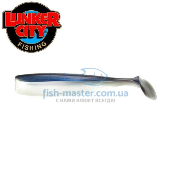 Silicone Lunker City Shaker 4/BG 7" #01 Alewife