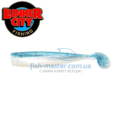 Silicone Lunker City Shaker 4/BG 7" #170 Baby Blue Shad