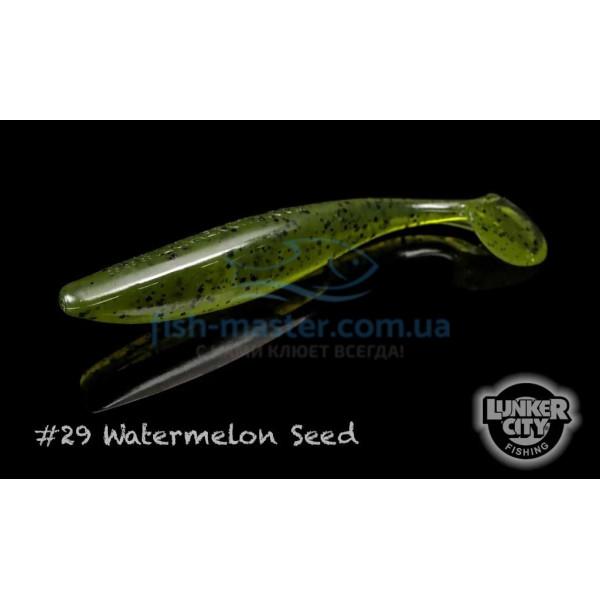 Silicone Lunker City Swimfish 12/BG 2.75" #029