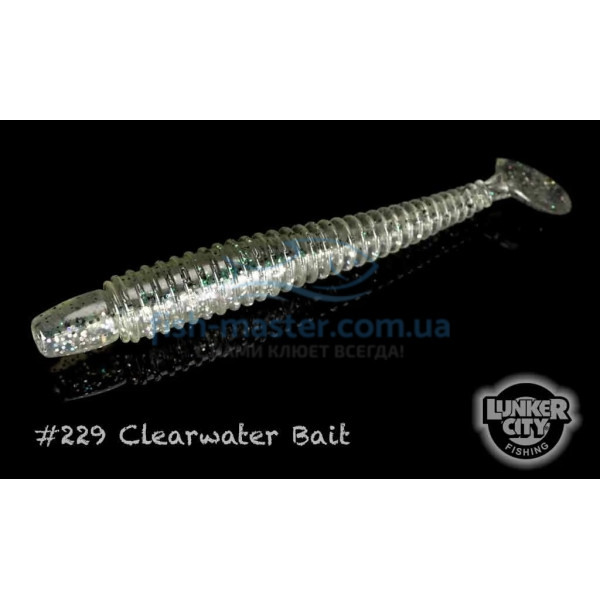 Silicone Lunker City Swimming Ribster 10/BG 4" #229