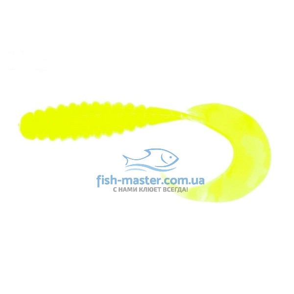 Manns Twister 040 M-040 FCH silicone, light green, 100mm, 20 pcs/pack