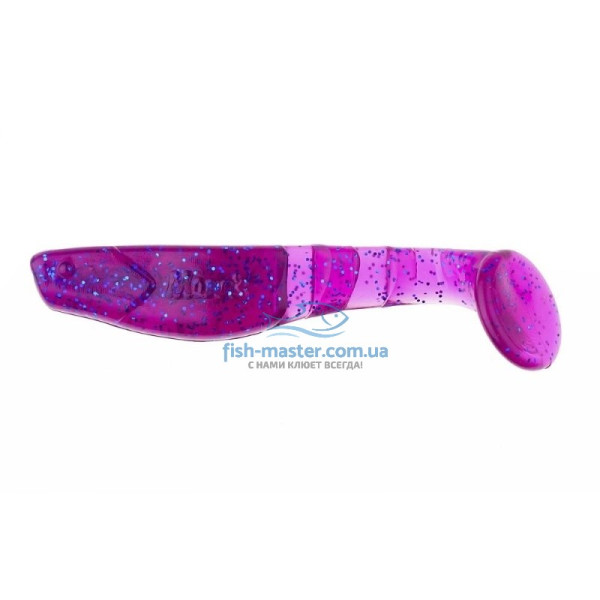 Manns Predator 2.5 M-056 EG Silicone, Lilac with Blue Glitter, 70mm, 20 pcs/pack