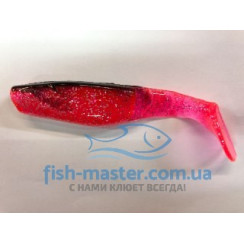 Manns Predator 3 M-066 BB MFHP silicone, raspberry-pearl with silver glitter, 80 mm
