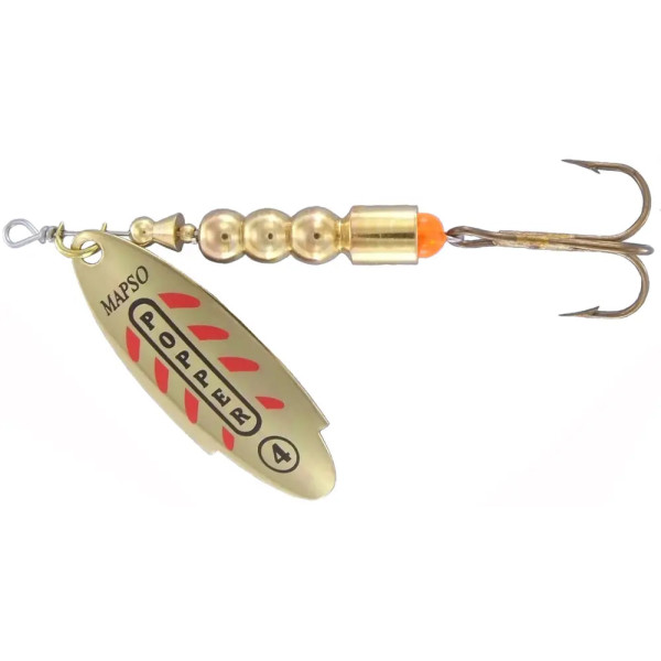 Блесна Mapso Spinner Popper #3 10.0g ORN