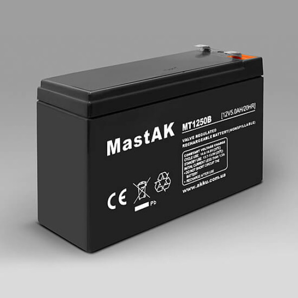 Sealed lead-acid battery MT1250B 5Ah