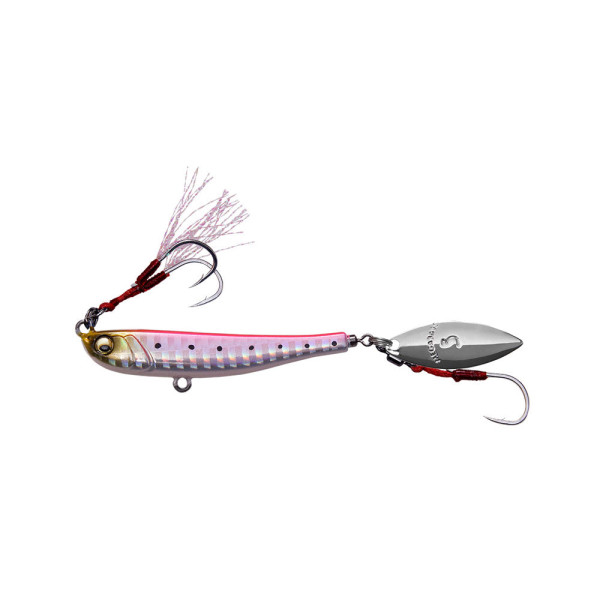 Тейл-спиннер Megabass Makippa 3.0g Pink Iwashi
