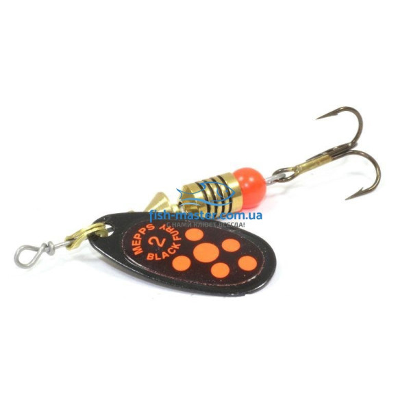 Spinner Mepps Black Fury 4 black/orange 8g