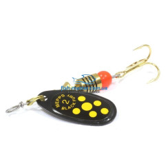 Spinner Mepps Black Fury 4 black/yellow 8g