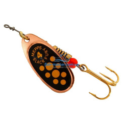 Mepps Black Fury 3 Copper/Yellow Spoon, 6.5g