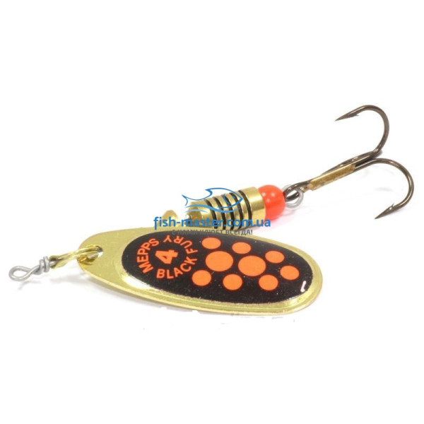 Spinner Mepps Black Fury 3 gold/orange 6.5g