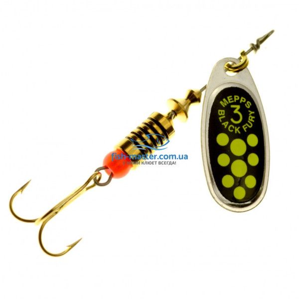 Spinner Mepps Black Fury 4 silver/chartreuse 8g