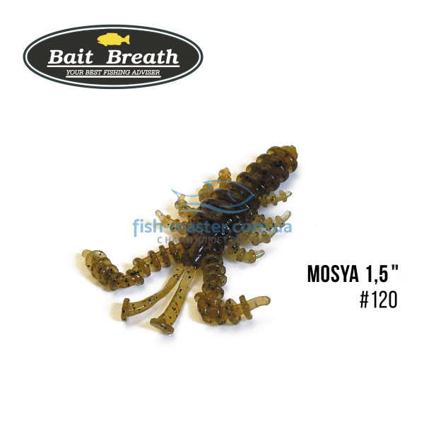Silicone Bait Breath U30 Mosya 1.5"(14pcs/pack)#120