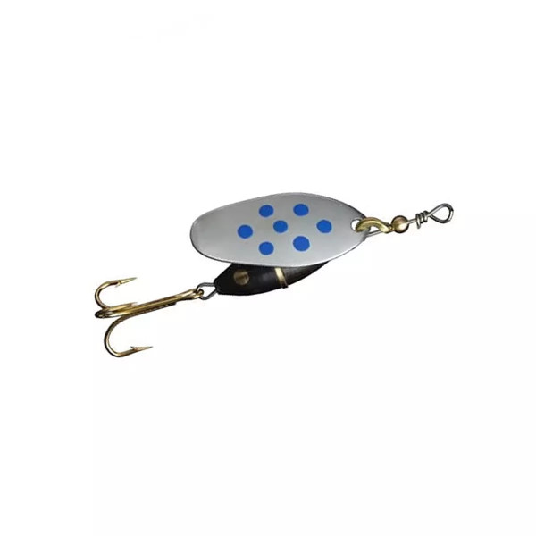 Spinner Myran Panter 90mm 20g #Silver - Blue Dots