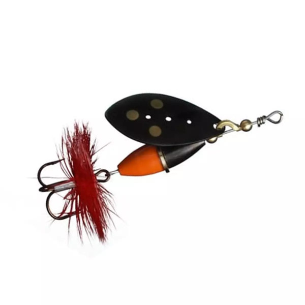 Блесна Myran Wipp 70mm 10g #Black - Orange/Black