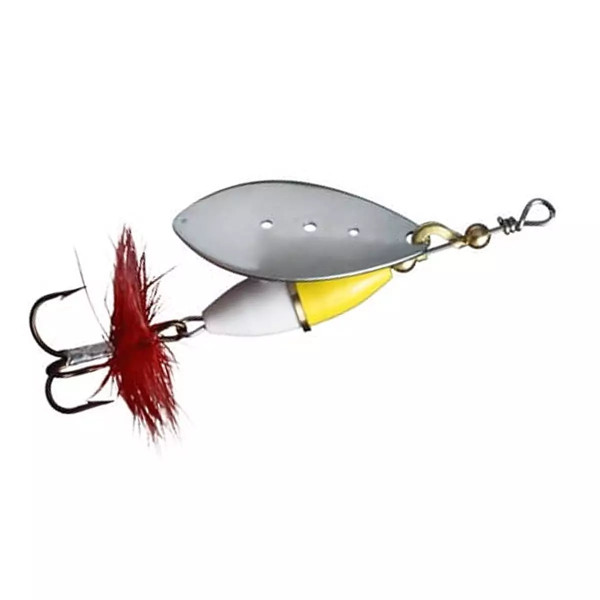 Блесна Myran Wipp 37mm 3g #Silver - Yellow/White