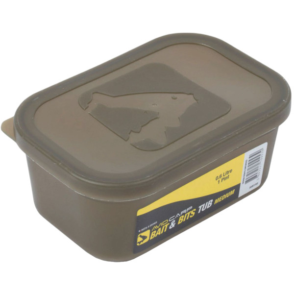 Avid Carp Bait & Bits Tub Medium 0.6L