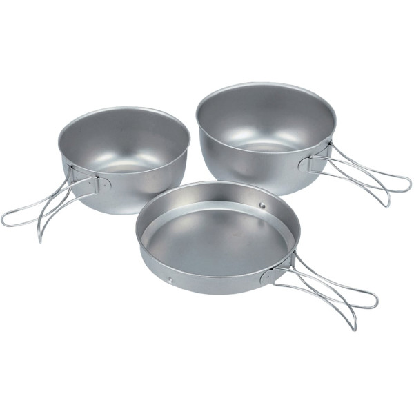 Набор посуды Snow Peak STW-001T 3 Piece Titanium Cookset 700/500ml