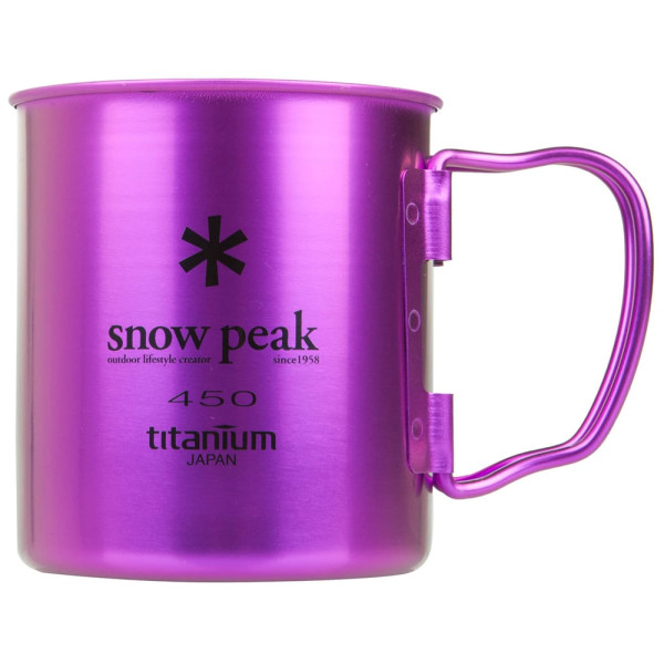 Кружка Snow Peak Ti-Single 450 Cup 450ml ц:purple