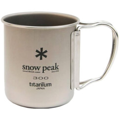 Кружка Snow Peak MG-042FHR Titanium Single Wall Cup 300ml
