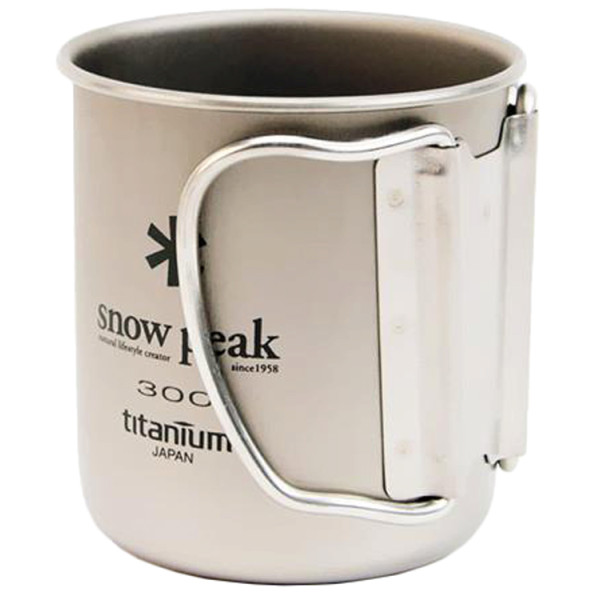 Кружка Snow Peak MG-042FHR Titanium Single Wall Cup 300ml