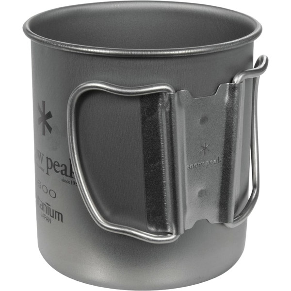 Mug Snow Peak MG-044R Titanium Single Wall Cup 600ml
