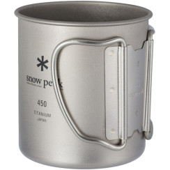 Thermal mug Snow Peak MG-053R Ti-Double 450 Mug 450ml