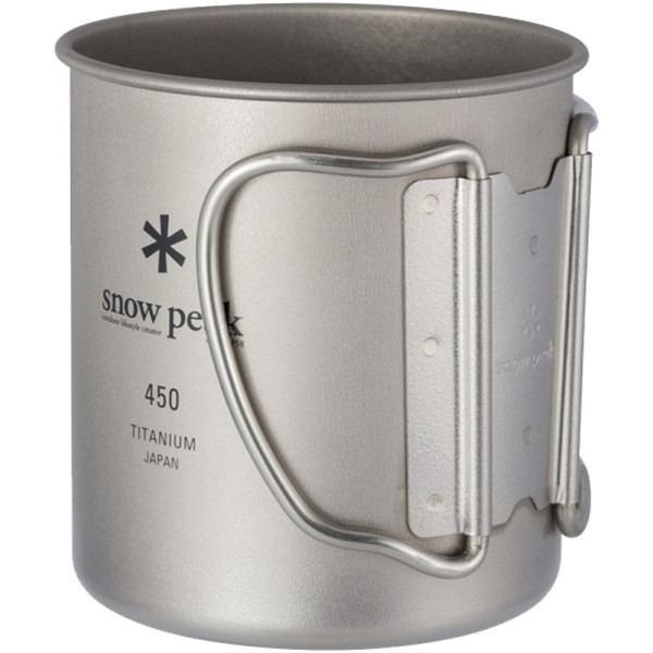 Thermal mug Snow Peak MG-053R Ti-Double 450 Mug 450ml