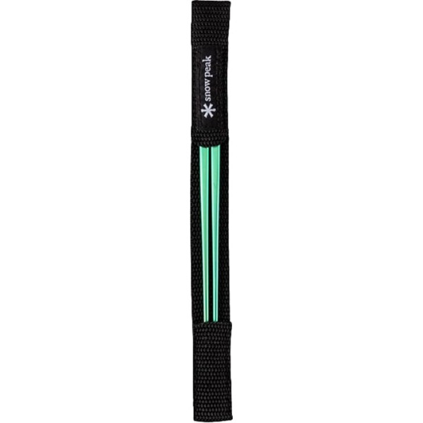 Japanese Snow Peak SCT-115-GR Titanium Chopsticks (green)