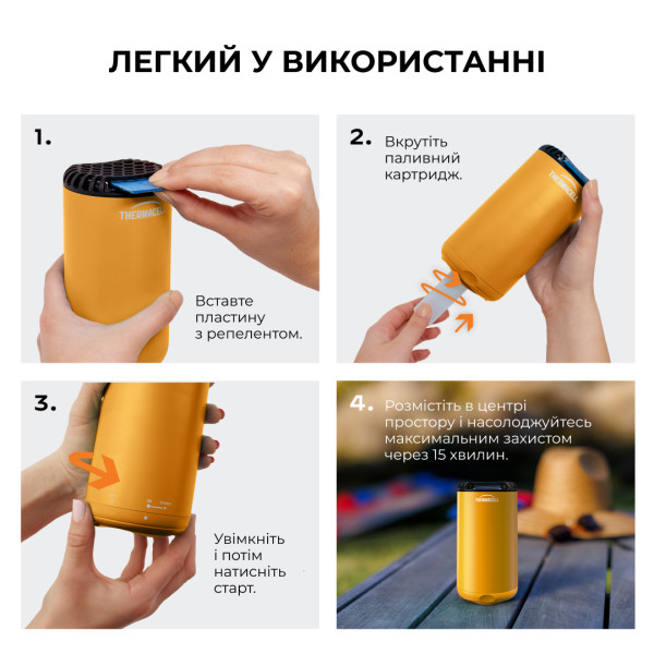Thermacell Patio Shield Mosquito Repeller MR-PS (Citrus)