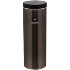 Snow Peak TW-071R-DS Kanpai Bottle 500ml (dark silver)