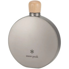 Snow Peak TW-116 Titanium Curved Flask