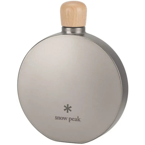 Snow Peak TW-116 Titanium Curved Flask
