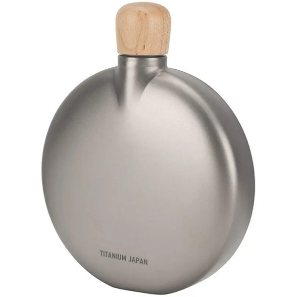 Snow Peak TW-116 Titanium Curved Flask
