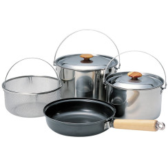 Набор посуды Snow Peak CS-023R Field Cooker Pro. 3 Set