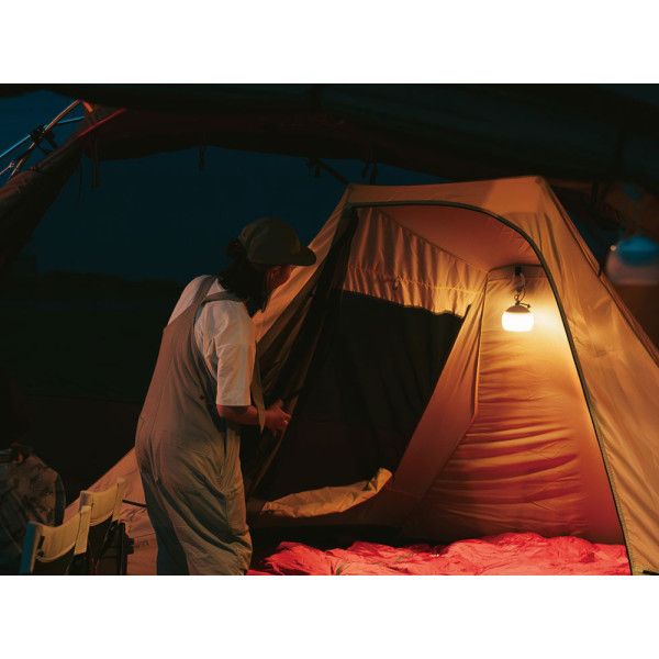 Snow Peak ES-070BR Hozuki Lantern Brown Camping Lantern