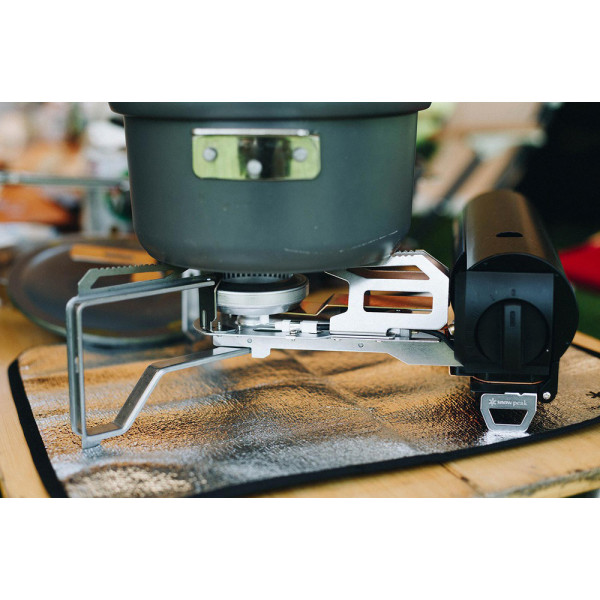 Газовая горелка Snow Peak GS-600SL Home&Camp Silver