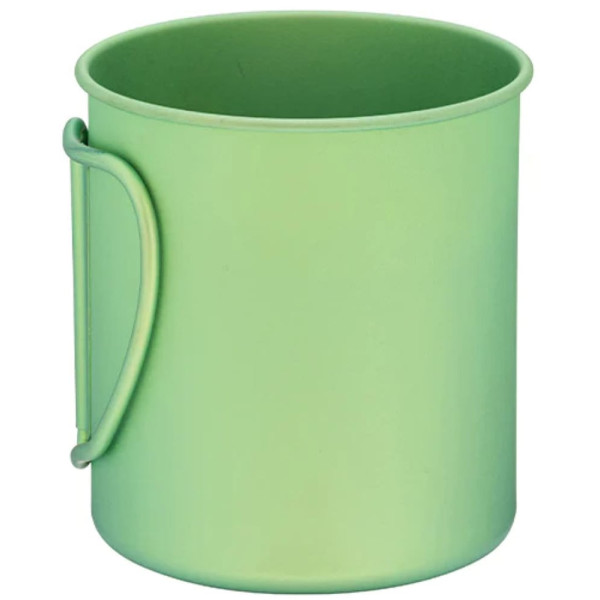 Кружка Snow Peak MG-143-GR Ti-Single 450 Anodized Cup 450ml Green