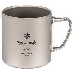 Кружка Snow Peak MG-153 Ti-Double 450 Mug 450ml