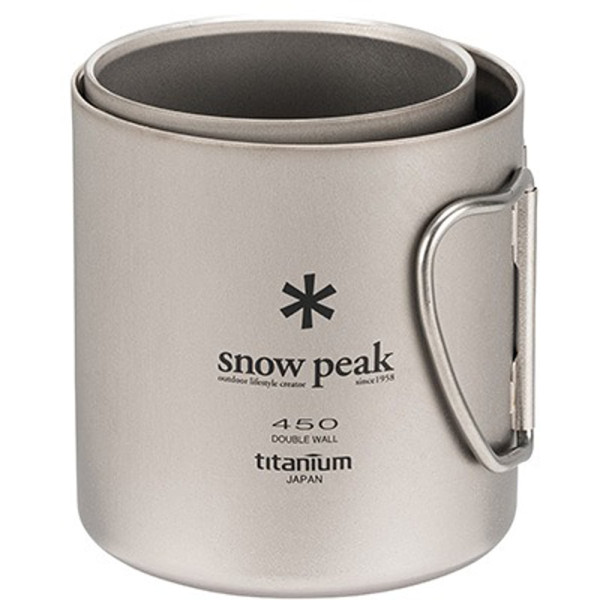 Кружка Snow Peak MG-153 Ti-Double 450 Mug 450ml