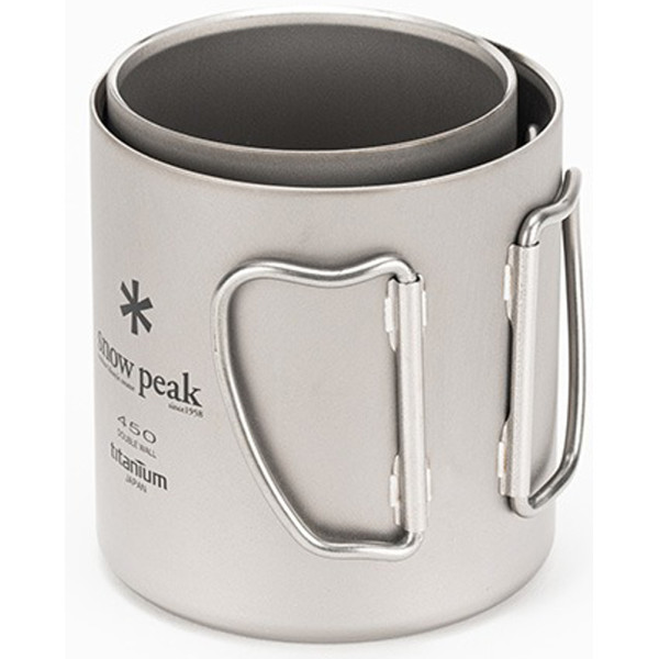 Кружка Snow Peak MG-153 Ti-Double 450 Mug 450ml