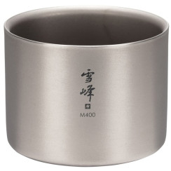 Кружка Snow Peak TW-126 Ti-Double M400 Stacking Mug 400ml