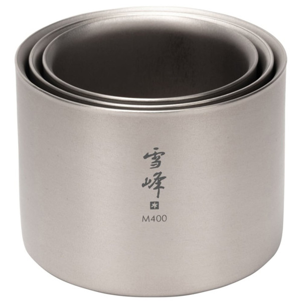 Кухоль Snow Peak TW-126 Ti-Double M400 Stacking Mug 400ml