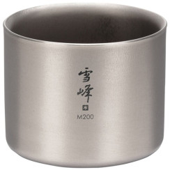 Кружка Snow Peak TW-128 Ti-Double M200 Stacking Mug 200ml